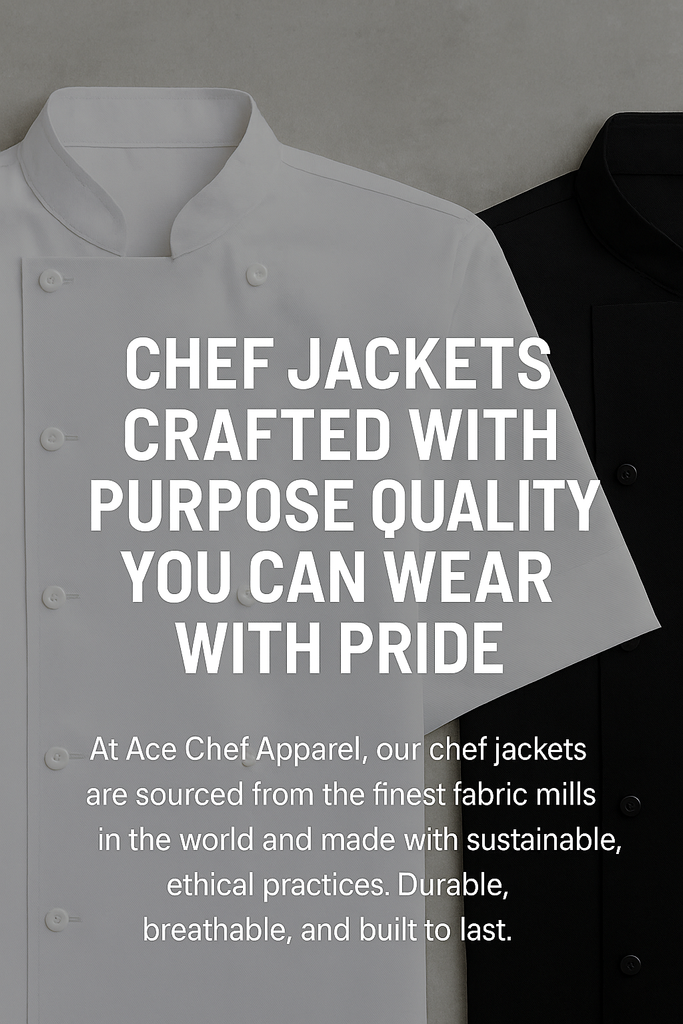 Chef Jackets Crafted with Purpose – Quality You Can Wear with Pride