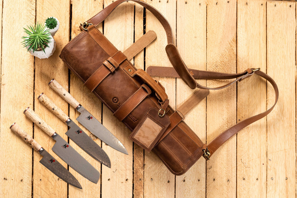 Elevate Your Craft with Our Genuine Leather Knife Roll