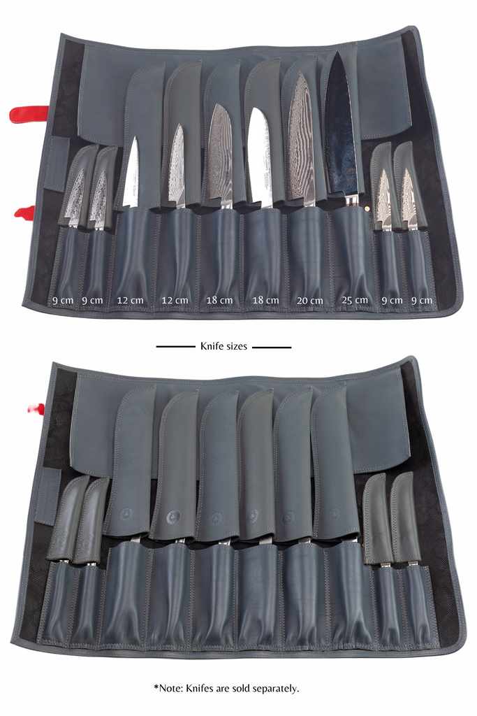 Leather Knife Protector- Grey - Ace Chef Apparels
