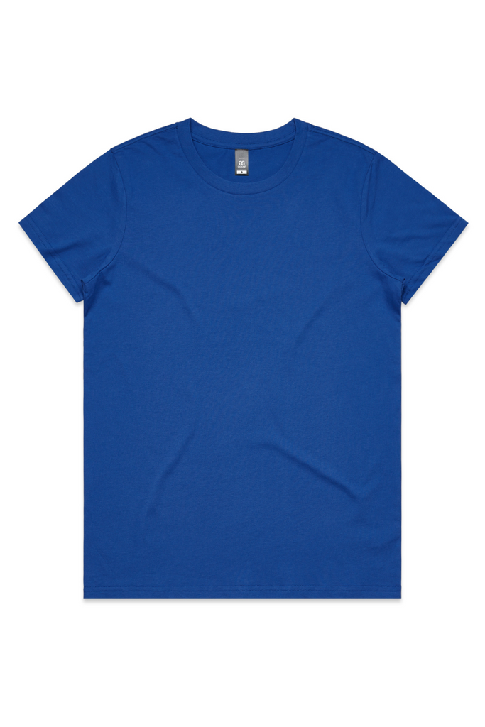 Women's MAPLE TEE- Bright Royal - Ace Chef Apparels
