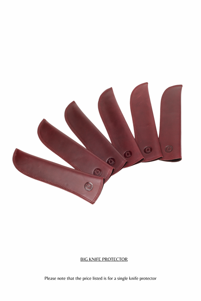 Leather Knife Protector- Bordo - Ace Chef Apparels