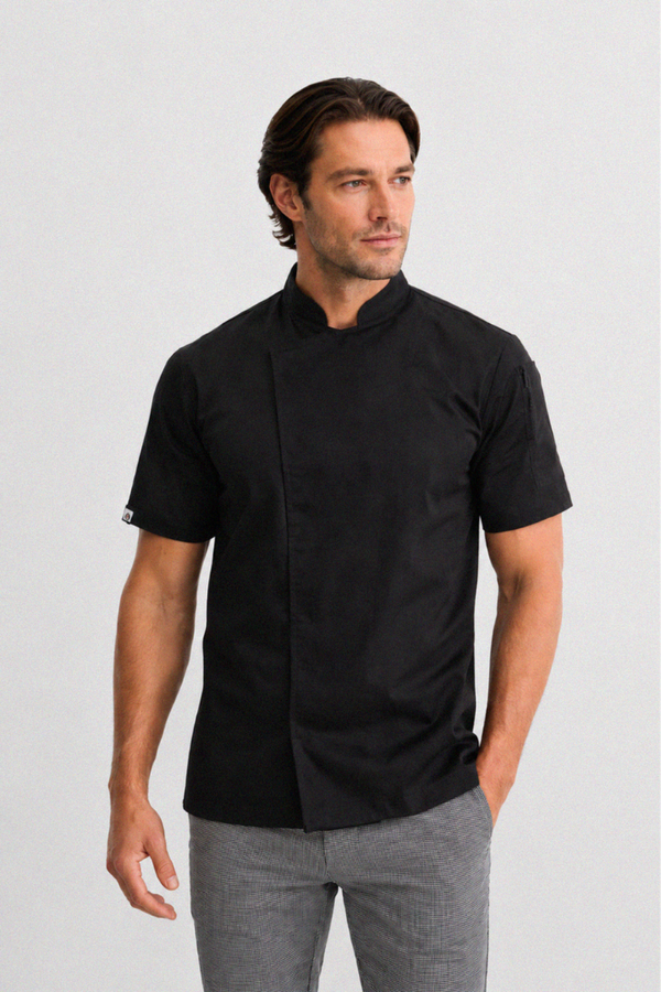 Tunic Black Chef Jacket
