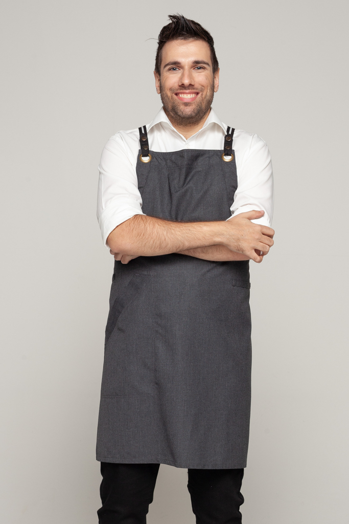 BONDI Charcoal grey / Black dual tone - Ace Chef Apparels