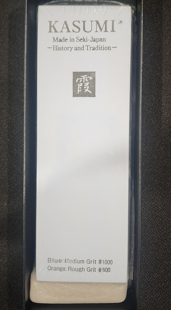 78263 Kasumi Combination Ceramic Whetstone 600/1000 Grit Knife Sharpener (80010) - Ace Chef Apparels