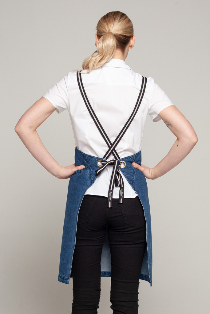BONDI Denim blue / Black dual tone - Ace Chef Apparels