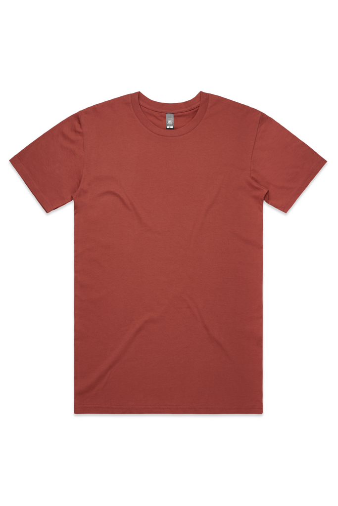 MENS STAPLE TEE-Coral - Ace Chef Apparels