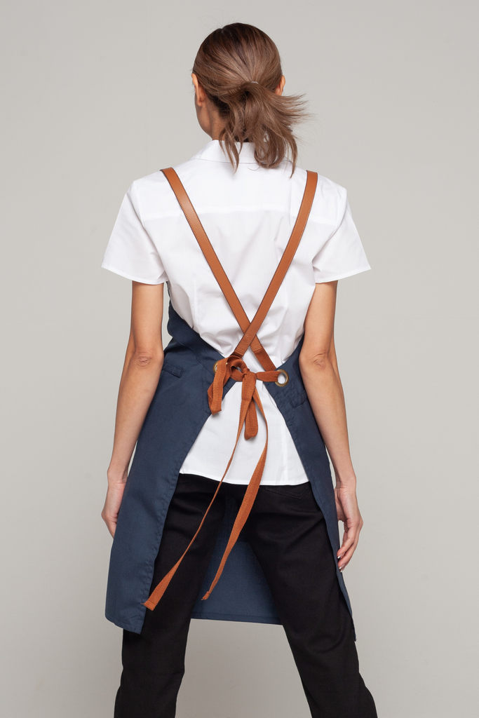 BONDI Bluish grey / Tan PU - Ace Chef Apparels