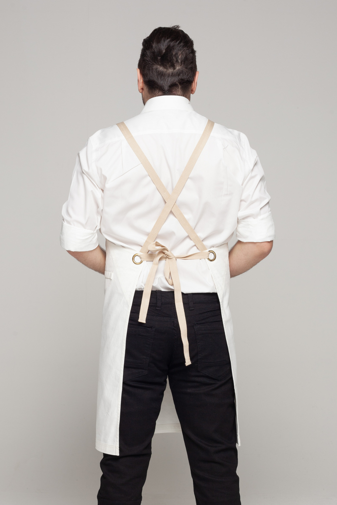 BONDI Denim ivory / Beige straps - Ace Chef Apparels