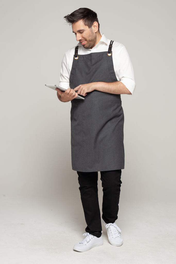 BONDI Charcoal grey / Black dual tone - Ace Chef Apparels