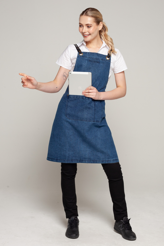 BONDI Denim blue / Black dual tone - Ace Chef Apparels