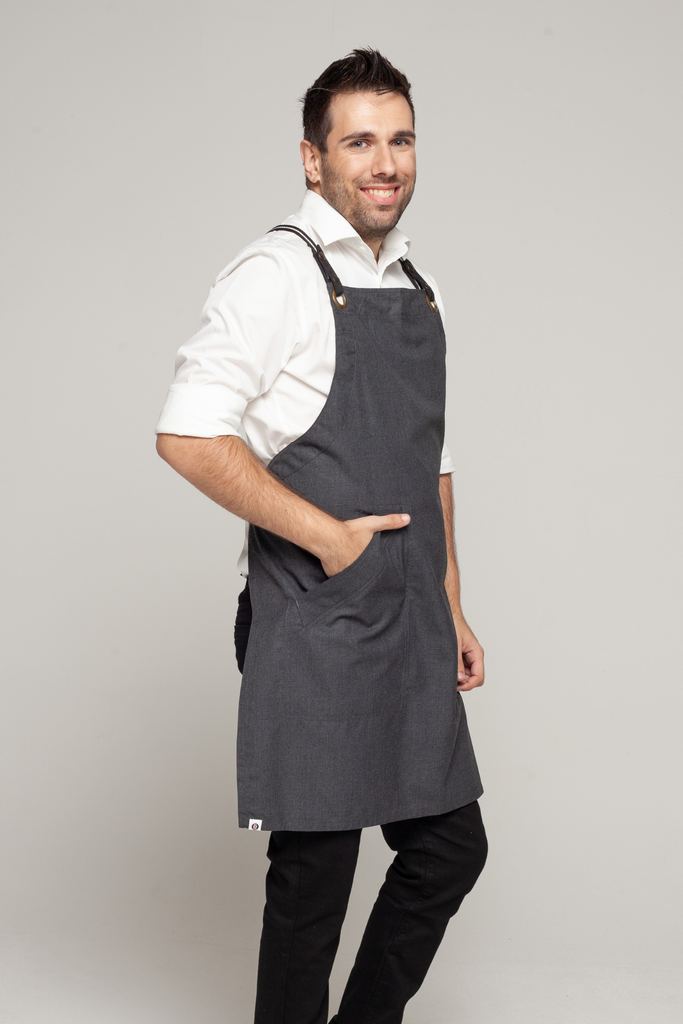 BONDI Charcoal grey / Black dual tone - Ace Chef Apparels