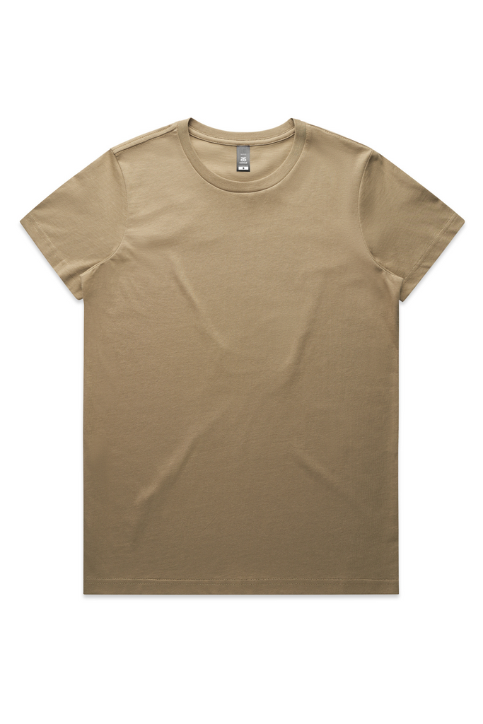 Women's MAPLE TEE- Sand - Ace Chef Apparels