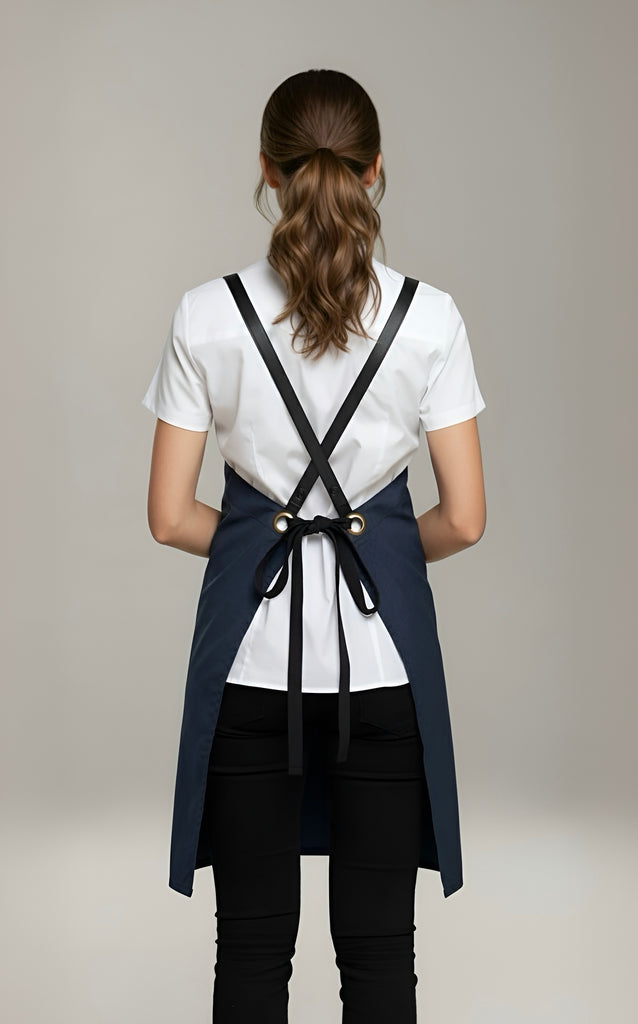 Bondi Bluish grey / Black PU - Ace Chef Apparels