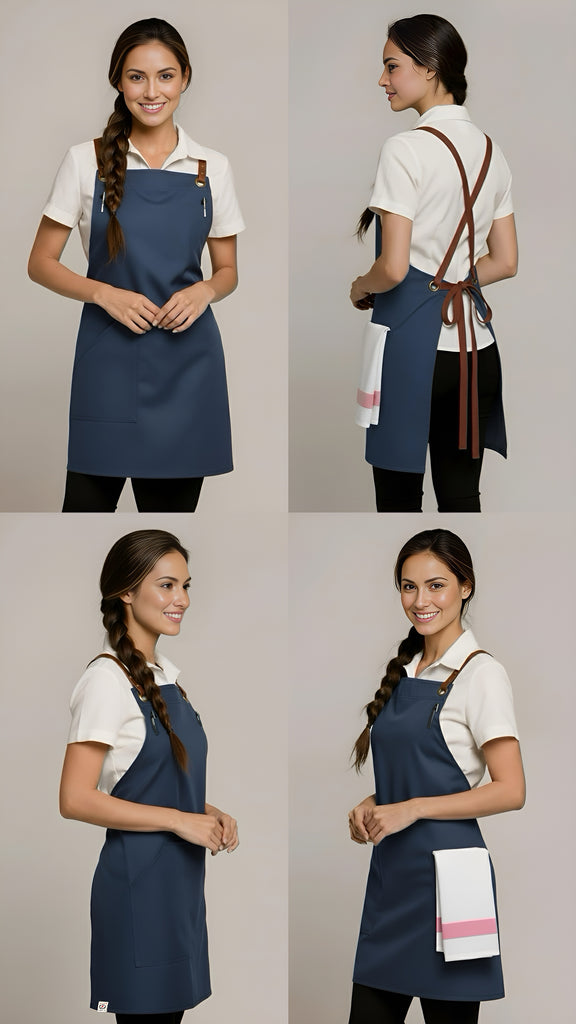 Bondi Bluish grey / Chocolate PU - Ace Chef Apparels