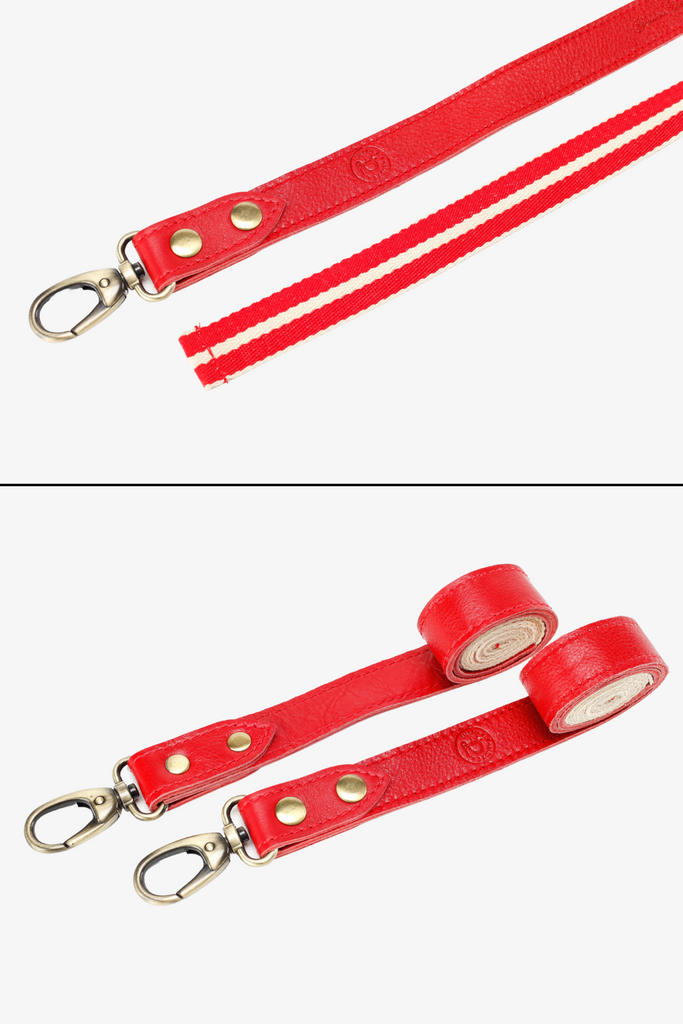 BONDI Black / Red leather dual tone - Ace Chef Apparels