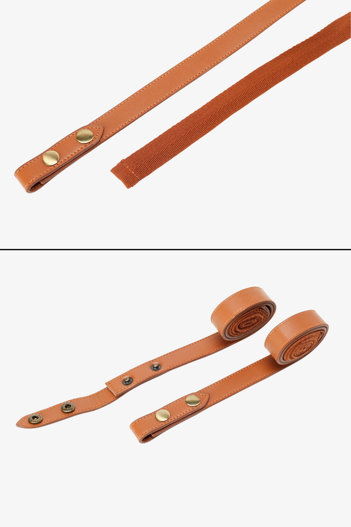 Interchangeable Tan PU Leather Strap - Ace Chef Apparels