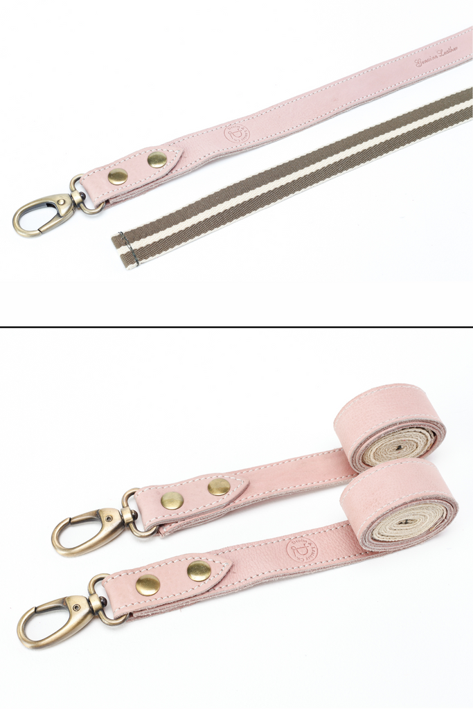 Bondi Bluish grey / Pink leather with Beige dual tone - Ace Chef Apparels