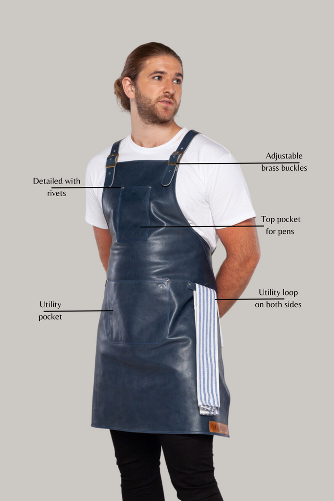 Leather Apron - Ace Chef Apparels