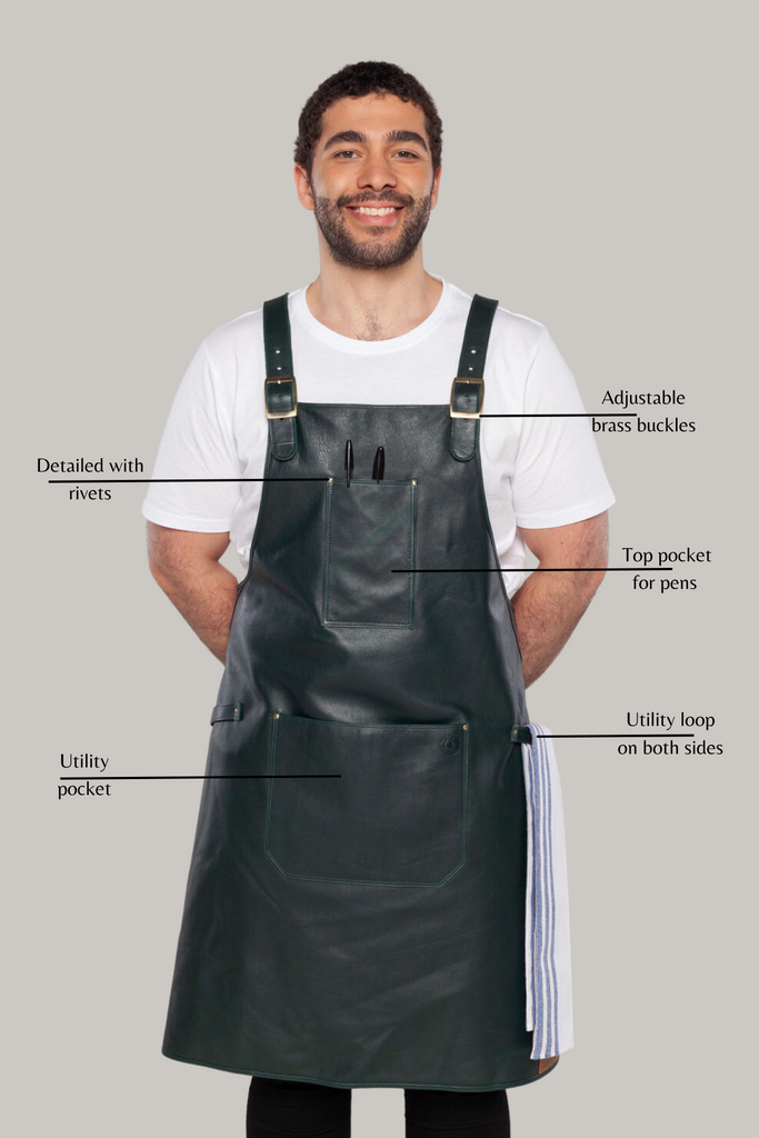 Leather Apron - Ace Chef Apparels