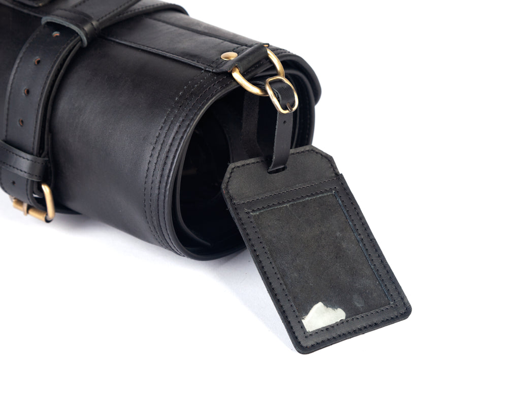 Leather Knife Roll-Black - Ace Chef Apparels