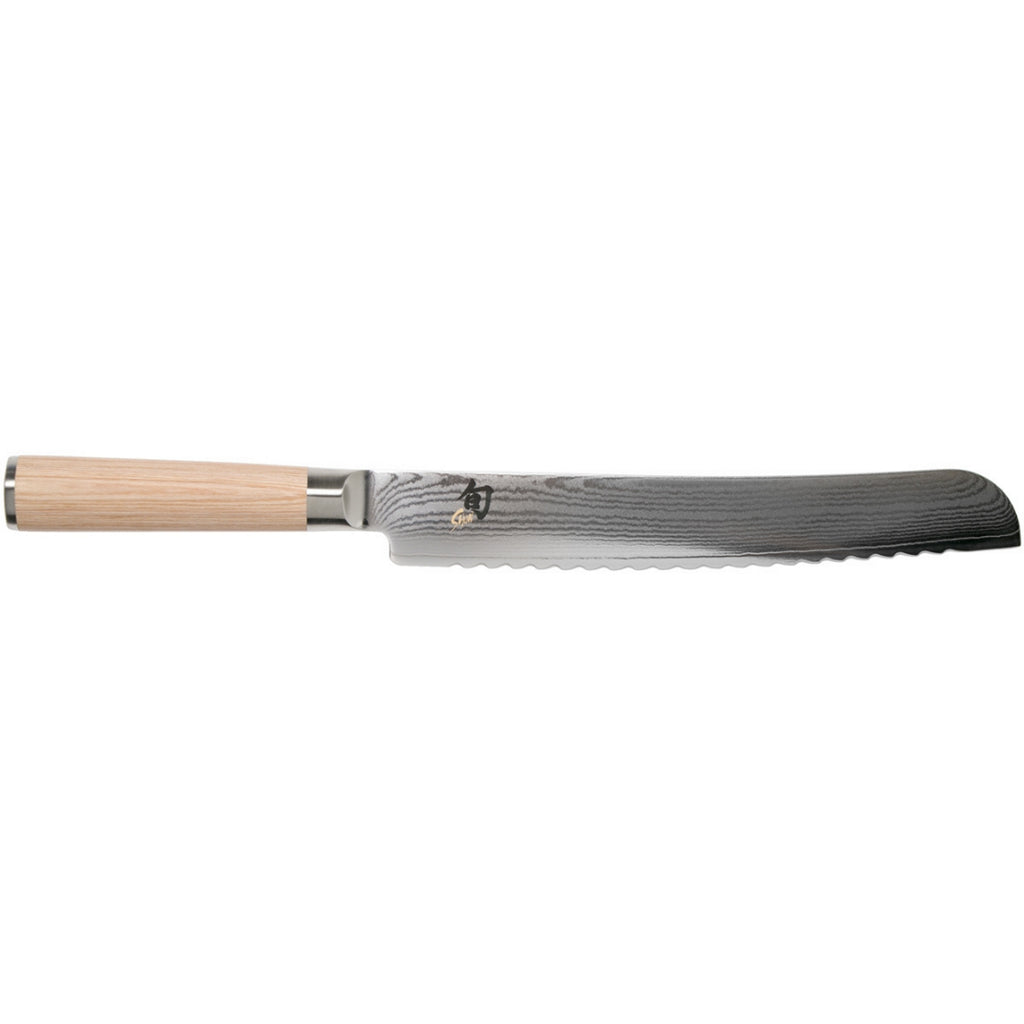 Shun Classic White Bread Knife 22.9cm DM0705W - Ace Chef Apparels