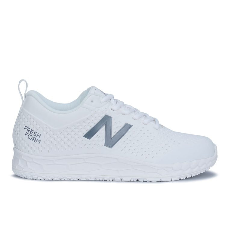 New Balance slip resistant work shoes for Men 2E Fit White - Ace Chef Apparels