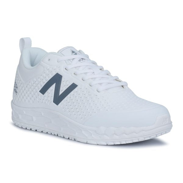 New Balance slip resistant work shoes for Men 2E Fit White - Ace Chef Apparels