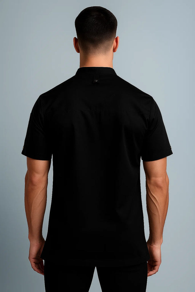Raven Black chef jacket - Ace Chef Apparels