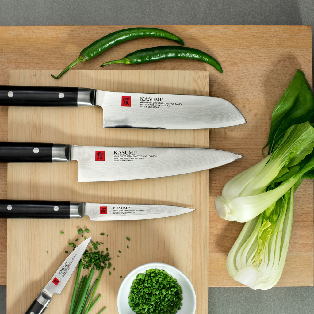 Kasumi 3 Piece Santoku Set - Ace Chef Apparels