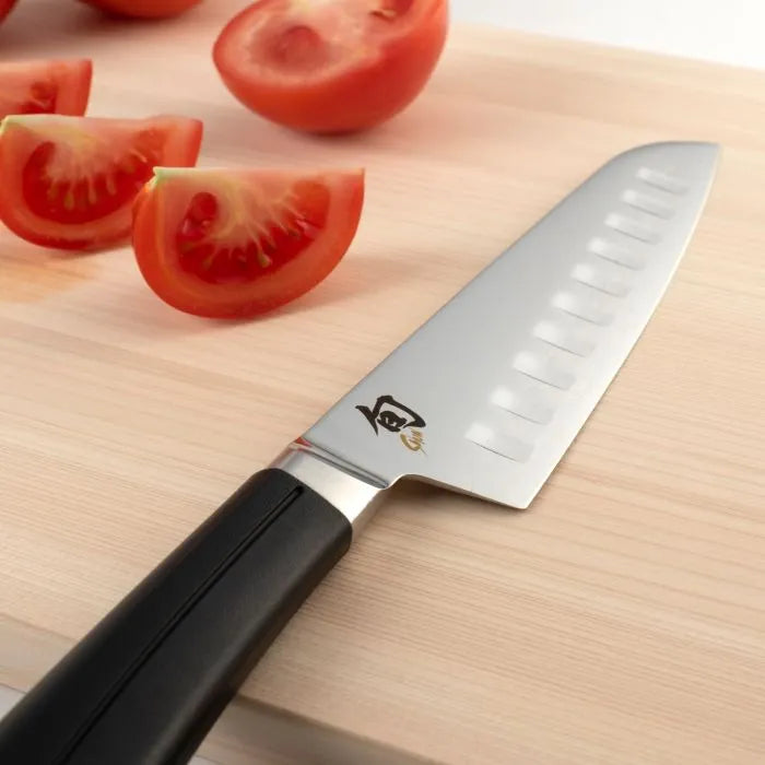 Shun Sora Hollow Ground Santoku 7" vb0718 - Ace Chef Apparels