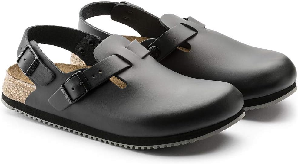Birkenstock Tokio Prof Black Chef Shoe