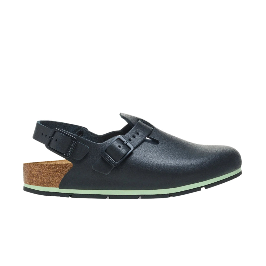 Birkenstock Tokio Pro Black PU Coated Natural Leather - Ace Chef Apparels