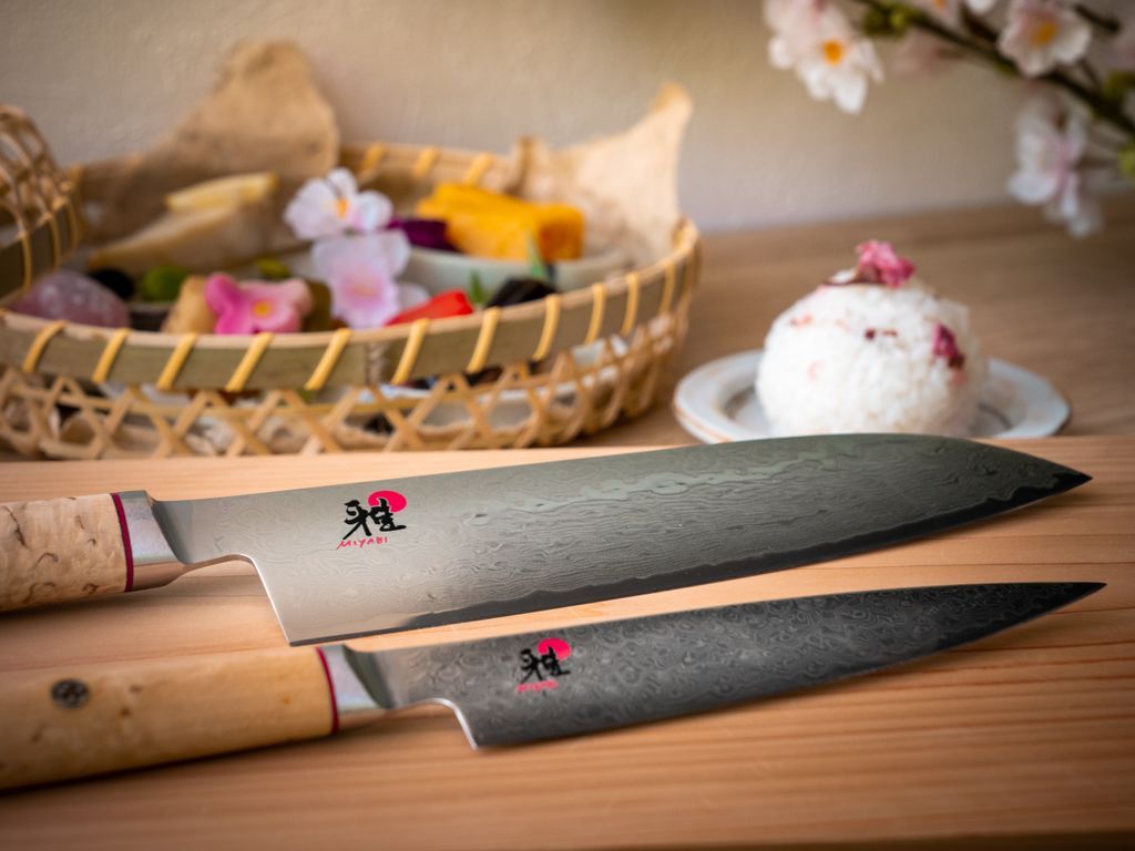 Miyabi 5000mcd Shotoh 13cm & Santoku 18cm 2pc Set - Ace Chef Apparels