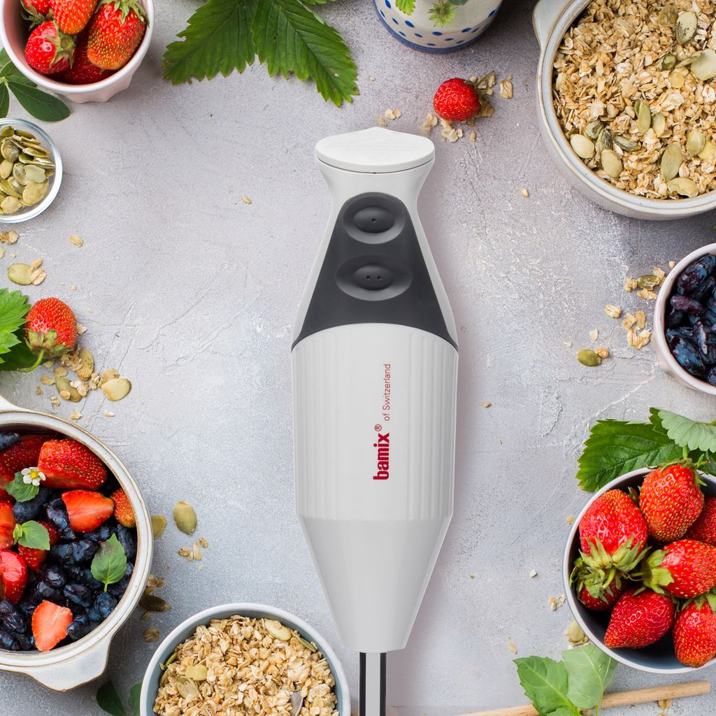 Bamix Gastro Stick Blender 200W Light Grey - Ace Chef Apparels