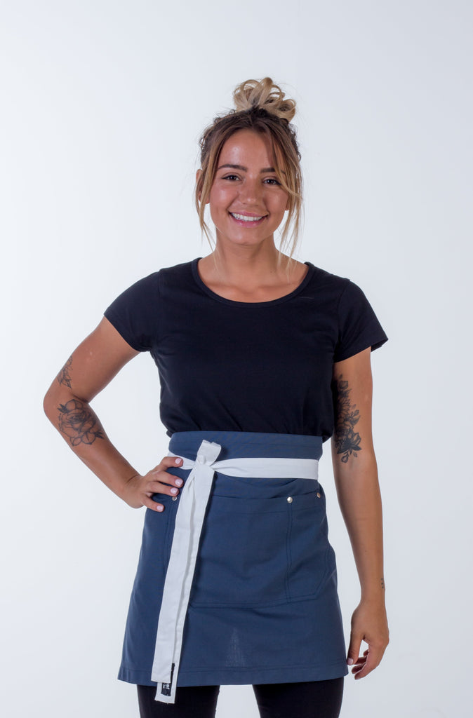 Waist aprons Bluish Grey frazer