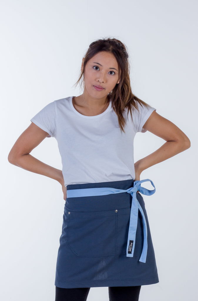 Waist aprons Bluish Grey frazer