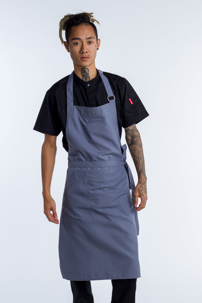 Light grey chef aprons Niche