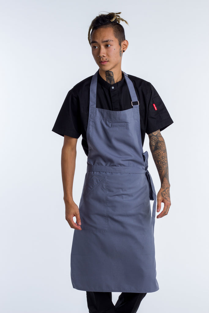 Light grey chef aprons Niche