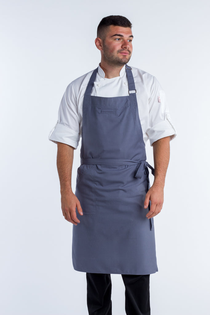 Light grey chef aprons Niche
