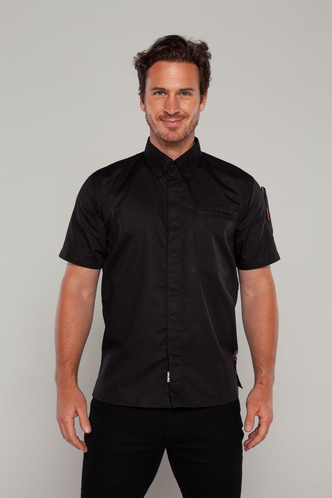 Chef Shirt Black - Ace Chef Apparels