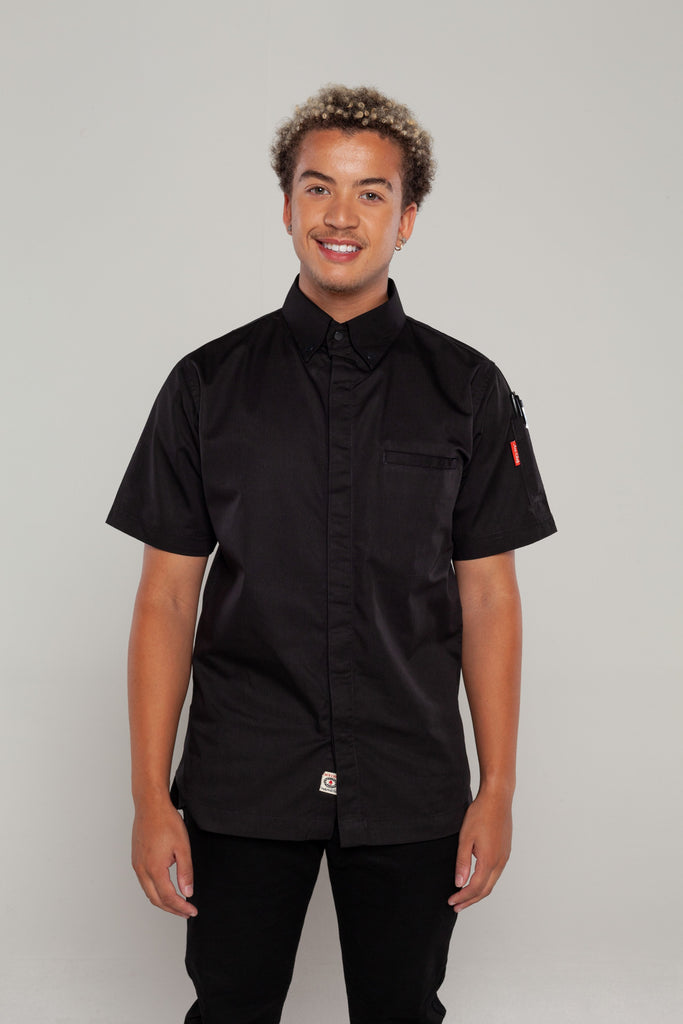 Chef Shirt Black - Ace Chef Apparels