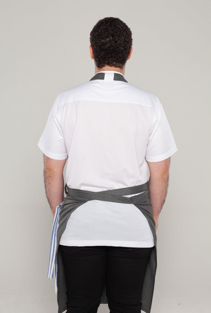 Niche Worstead Grey chef apron one size - Ace Chef Apparels