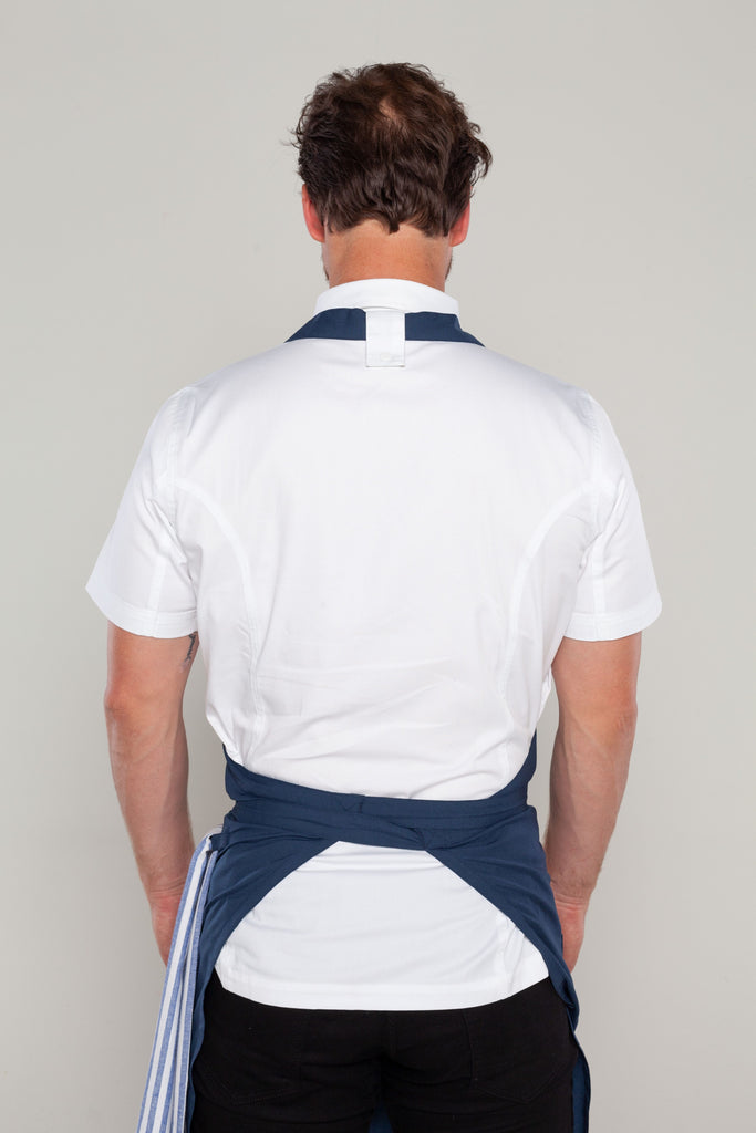 Niche Bluish Grey chef apron one size - Ace Chef Apparels