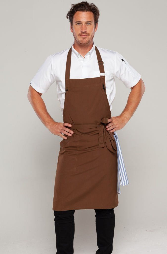 tobacco color chef apron 