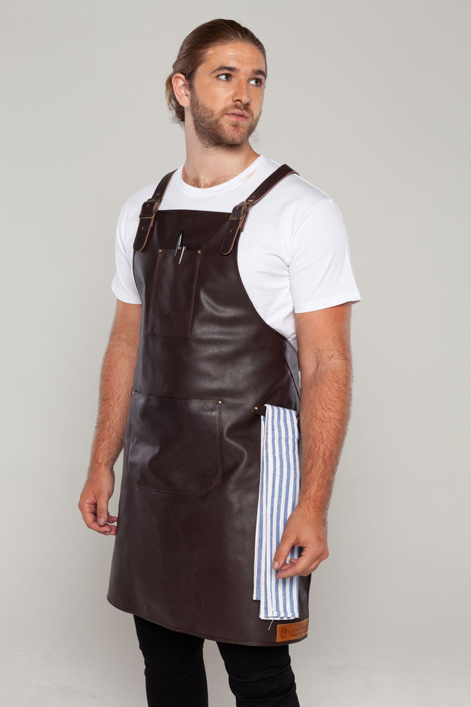 Leather Apron - Ace Chef Apparels