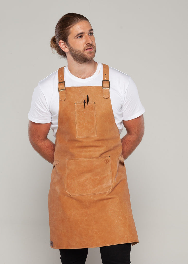 Leather Apron - Ace Chef Apparels