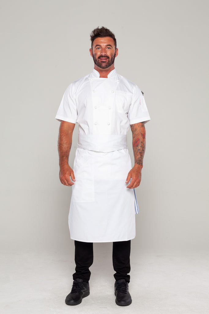 WHITE WAIST APRONS FOR CHEFS