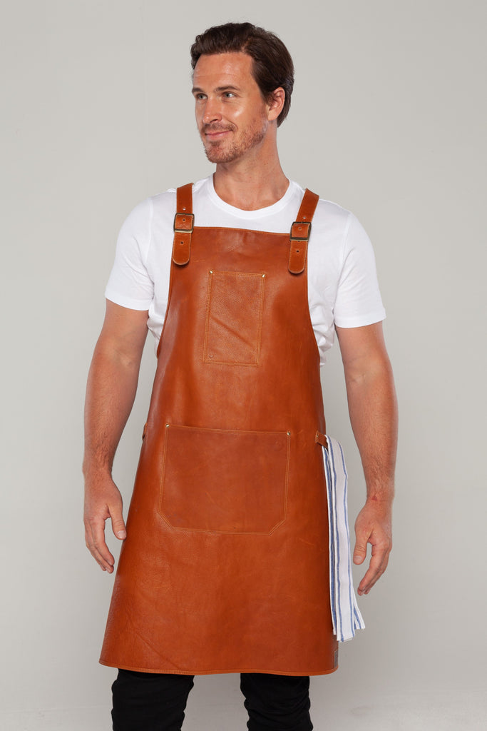 Leather Apron - Ace Chef Apparels