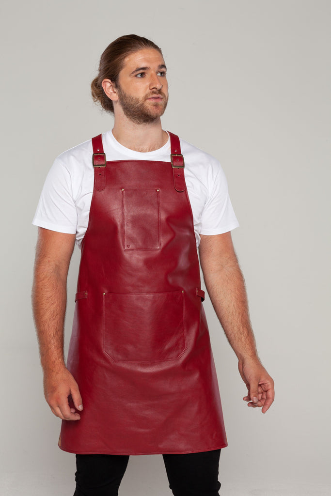 Leather Apron - Ace Chef Apparels