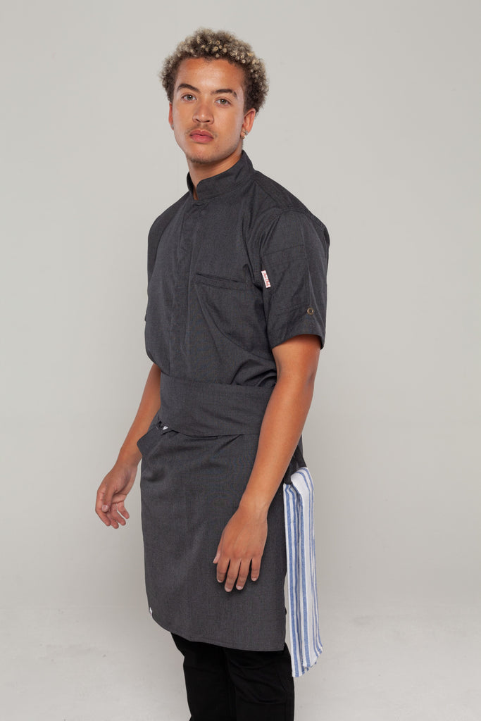 Chef Waist Aprons CHARCOAL GREY 